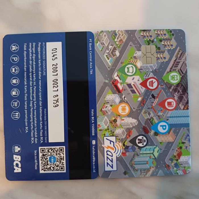 Gambar Flazz Gen 2 Biru Support NFC - Gen 2 New dari Yunita noviyanti undefined Tokopedia