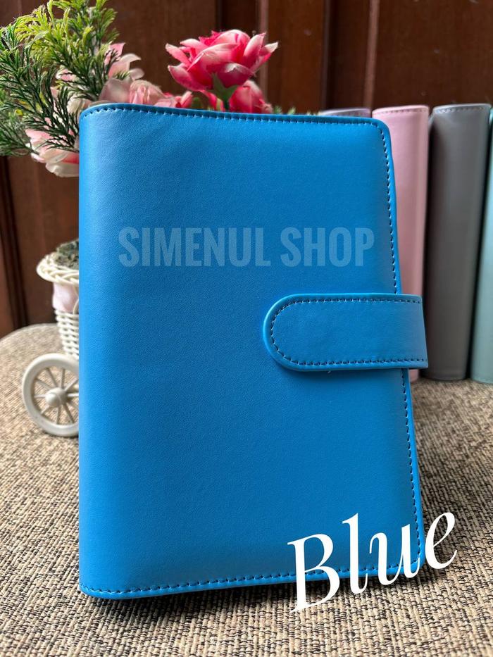 Gambar Binder LOGAM MULIA A6 6 Ring / Album Koleksi Emas Antam Motif Polos - Biru dari Simenul ID undefined Tokopedia