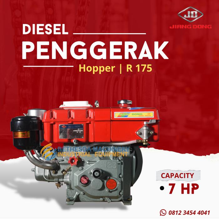 Gambar Mesin Diesel R175 / 7 HP - R 175NL/7PK JIANGDONG - 7 HP / R 175 dari Engineering Machine undefined Tokopedia