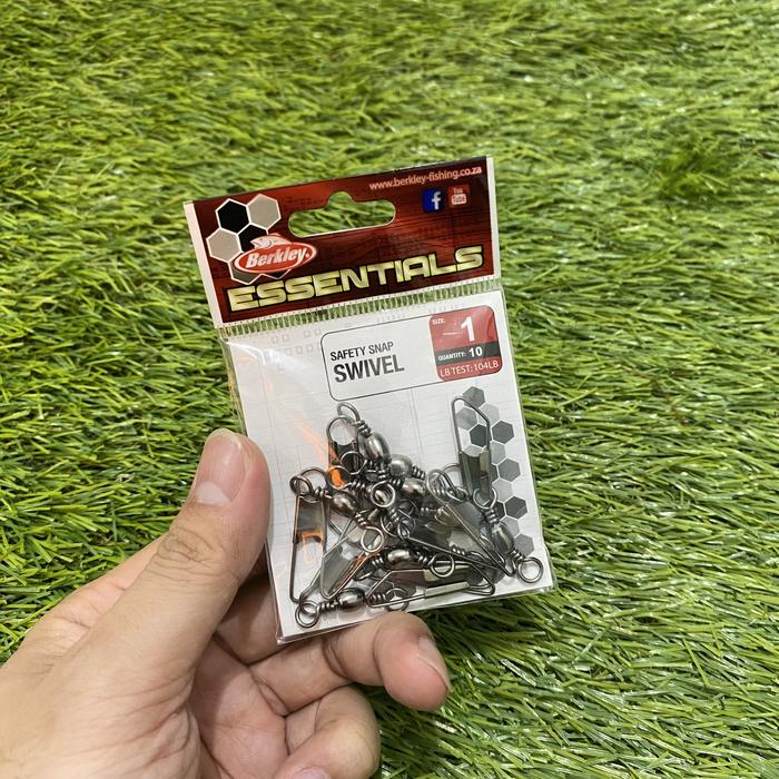 Gambar BERKLEY ESSENTIALS SAFETY SNAP SWIVEL - Size 1 dari Semut Fishing undefined Tokopedia