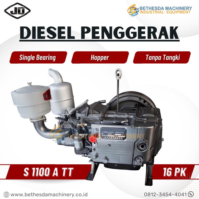 Gambar Diesel 16 PK Mesin Jiangdong 16 HP Hopper S1100 - Tanpa Tangki - S1100 D / 16 HP dari Engineering Machine undefined Tokopedia