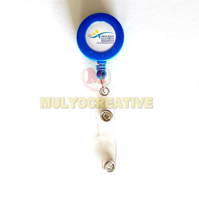 Gambar ID Card Yoyo PKH Gantungan ID Card Holder Logo PKH Terbaru - Biru, Yoyo ID Card dari Mulyocreative co id undefined Tokopedia