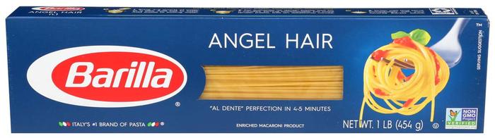 Jual Angel Hair Bariila / Pasta Angel Hair Barilla - 500 Gram - Kota ...