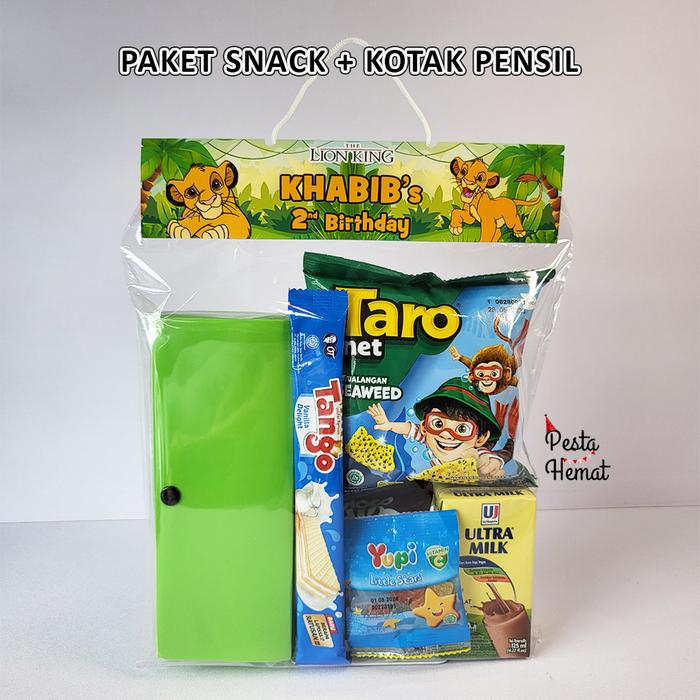 Gambar Bingkisan Ulang Tahun / Paket Snack Ulang Tahun Anak / Souvenir Ultah - Kotak Ultra dari PestaHemat undefined Tokopedia