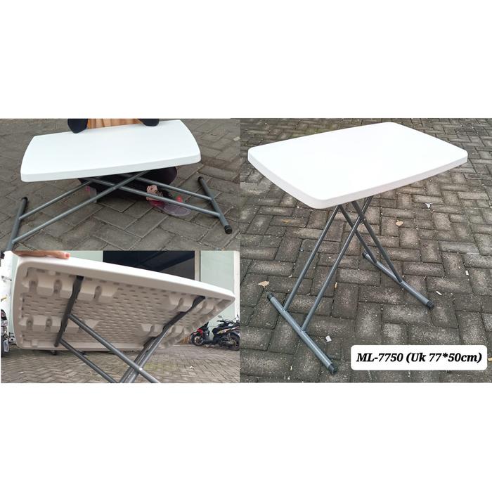 Gambar meja lipat portable pameran bukan krisbow outdoor indoor folding table - ML7750 dari deco.interior undefined Tokopedia