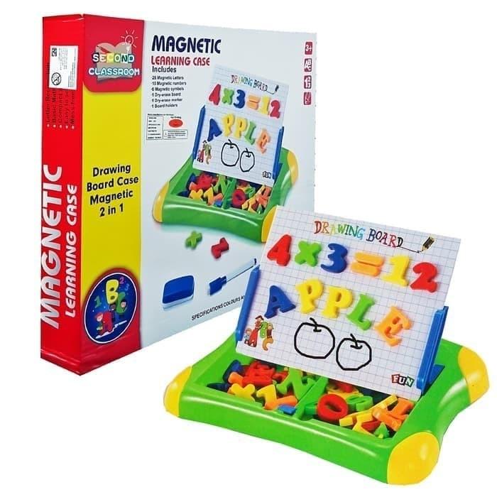 Gambar Mainan Edukasi anak perempuan 1 2 3 tahun Magnetic learning table - magnetic case dari RajawaliToyss undefined Tokopedia
