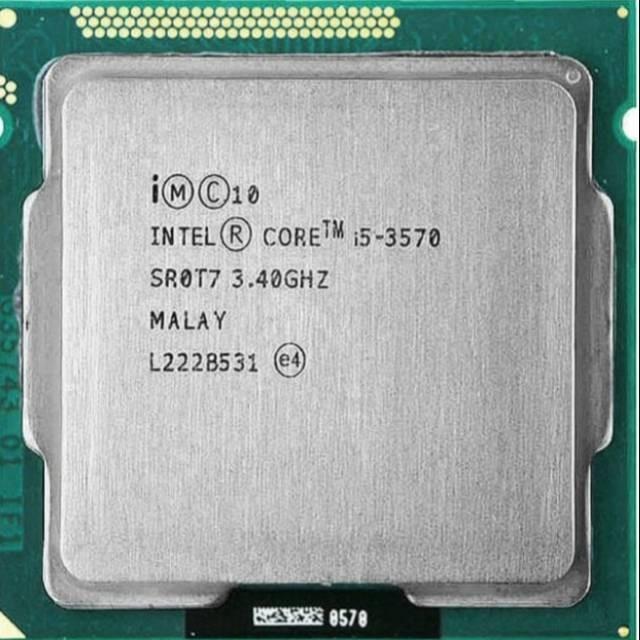 Ivy Bridge I5 3570 Hd Graphics Intel I5 3570 Tray 1155 34 Ghz - Main Image
