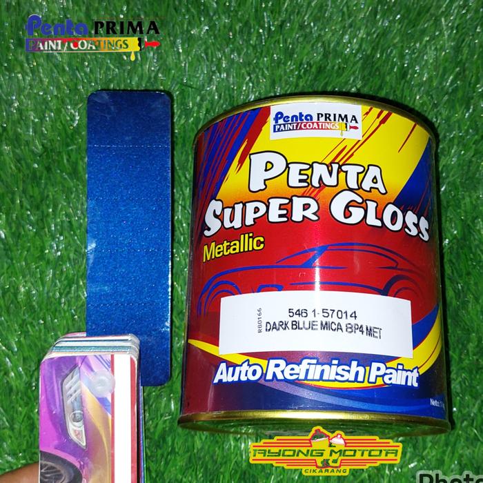 Gambar Cat Penta Super Gloss/Cat Duco NC 57014 Dark Blue Mica 8P4 Met - 1 KG dari Ayong Motor Cikarang undefined Tokopedia