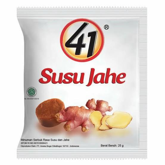 Gambar Susu Jahe 41 Jahe Merah Menghangatkan badan stamina dari Faresa Herbal undefined Tokopedia