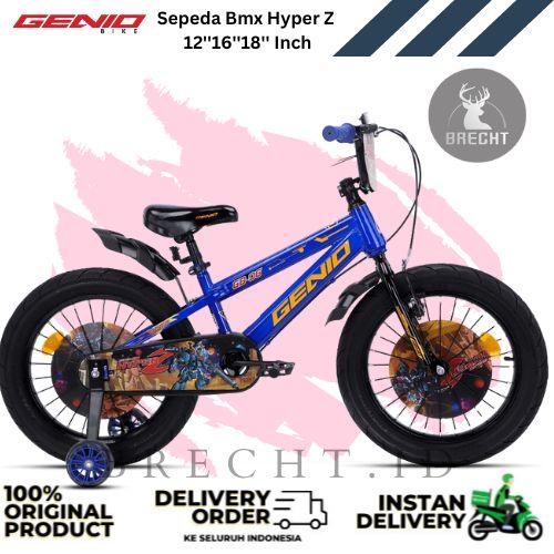 Gambar Sepeda Anak BMX Genio Hyper Z 12"/16"/18" Ban Besar - Blue Ocean, 16 dari BRECHT.ID OFFICIAL STORE undefined Tokopedia