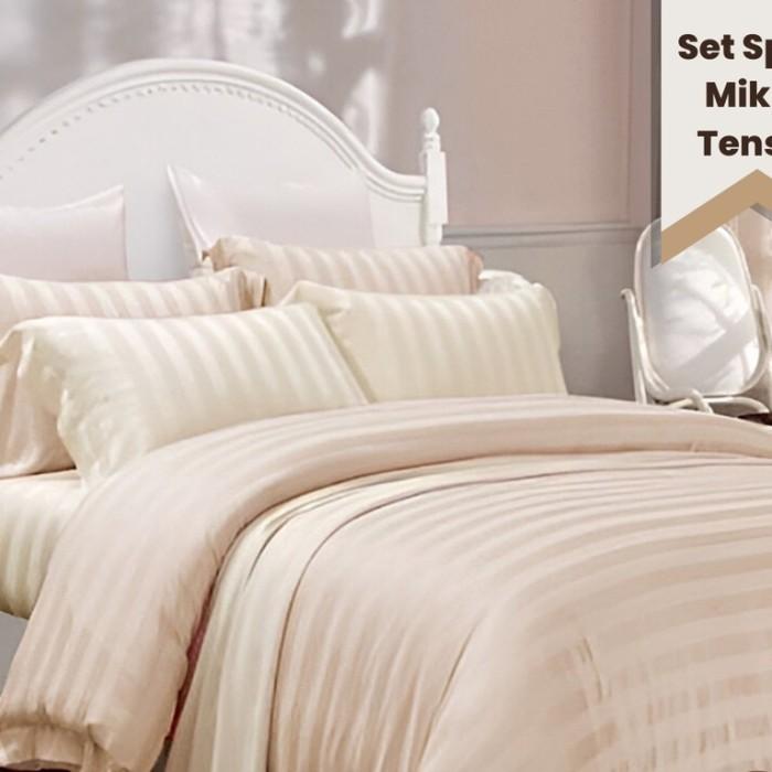 Gambar SYAKIRA - MICRO TENCEL Seprei Mewah Harga Murah Uk 160x200 Tinggi 30 - Krem, 160x200x30 dari Syakira Collection_NEW undefined Tokopedia