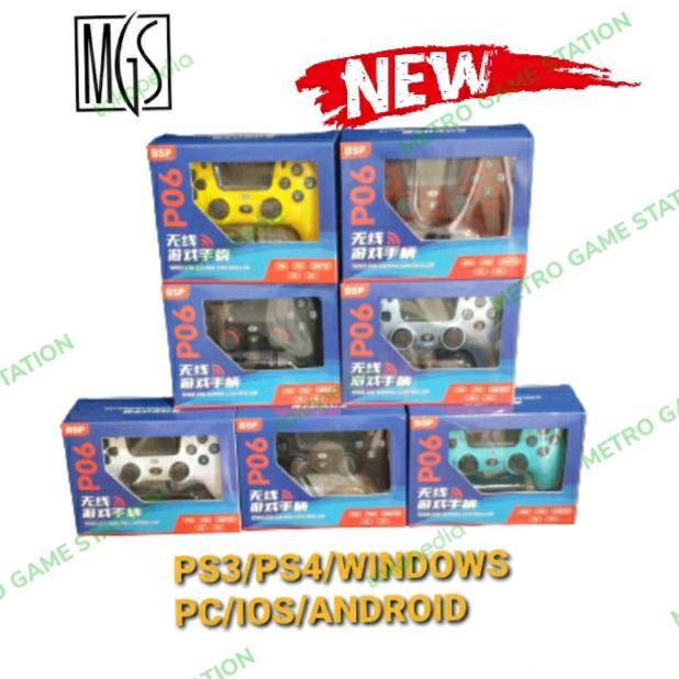 Jual BSP P06 STICK WIRELESS CONTROLLER FOR PS3,PS4,SWITCH,IOS