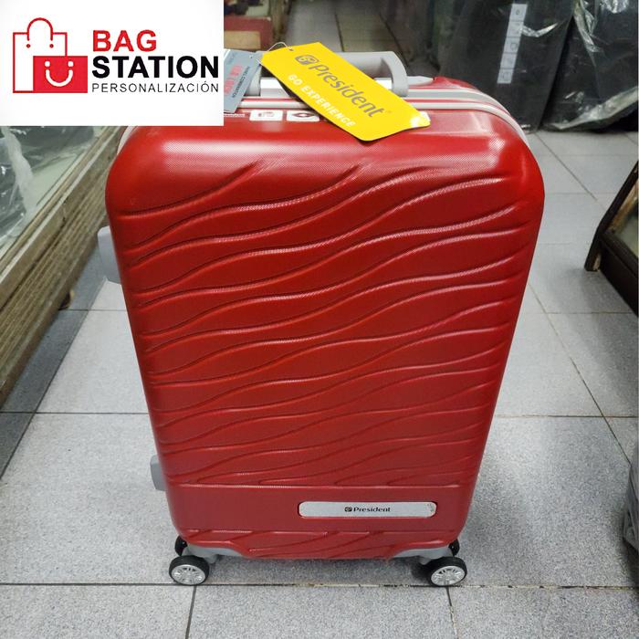 Gambar KOPER CABIN PRESIDENT 20 IN 5292 FRAME ABS TSA ORIGINAL ASLI IMPORT TAS CABIN TAS PAKAIAN TAS TRAVEL TAS PRIA - Red dari BAGSTATION.ID undefined Tokopedia