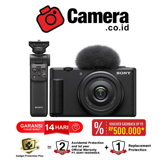 Gambar SONY ZV-1F / SONY ZV1F / SONY ZV 1F Digital Compact Kamera Vloging 4k - PAKET VPT2BT-B dari CAMERA CO ID undefined Tokopedia