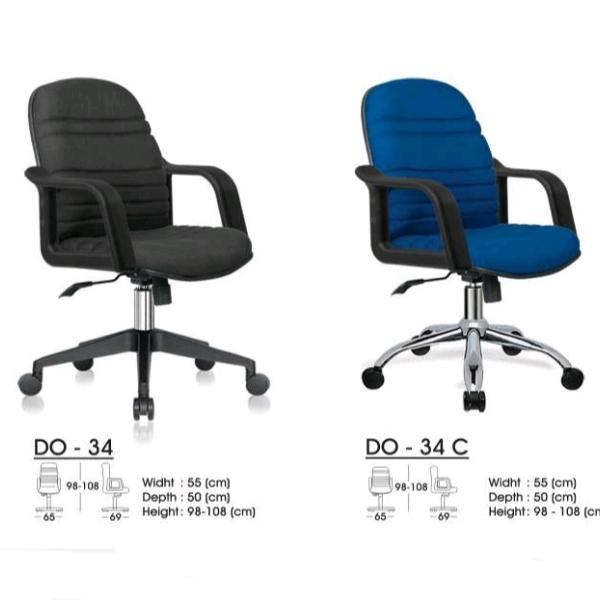 Gambar Kursi kerja kursi kantor Donati DO 34 - DO 34 dari Relasi Kantor undefined Tokopedia
