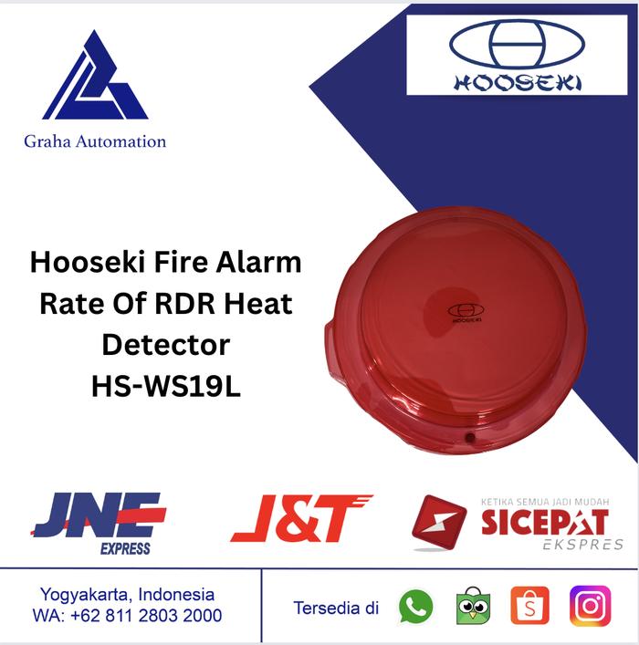 Jual Hooseki Fire Alarm Rate Of RDR Heat Detector HS-WS19L - Kota ...