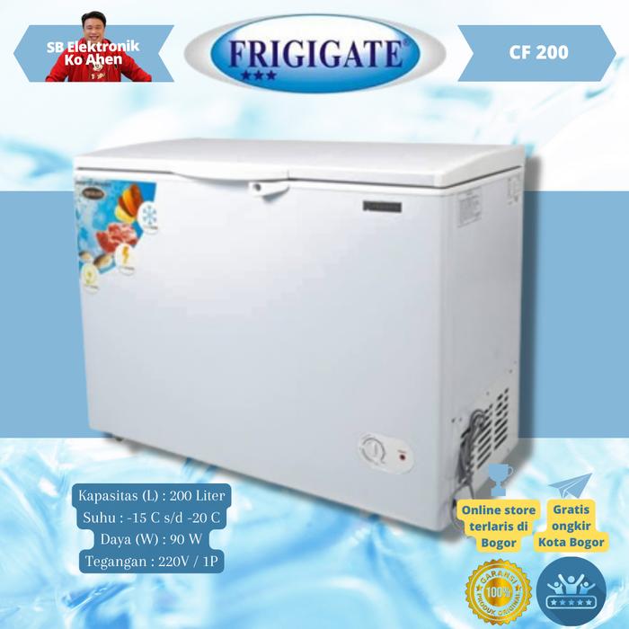 Gambar Chest Freezer Frigigate CF 200 Albard Kapasitas 200 Liter dari T.W SHOP ELEKTRONIK undefined Tokopedia