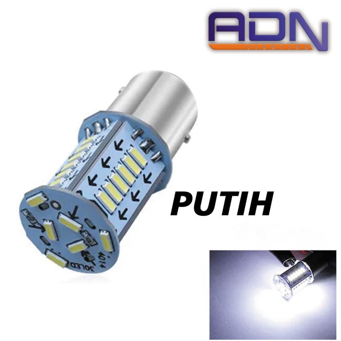 Gambar Lampu LED Stop Lamp 1157 30 mata Running WATERFALL rem motor mobil ADN - Putih dari ADN.GARAGE undefined Tokopedia