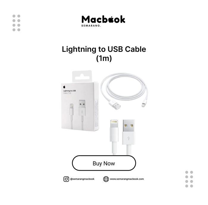 Apple Cable Usb To Lightning For Iphone