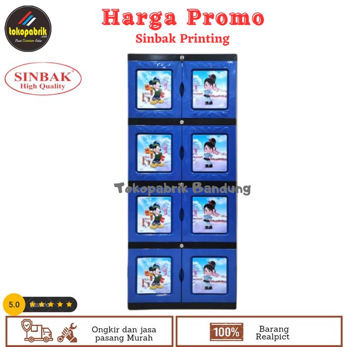 Gambar Lemari Plastik 4 Susun Sinbak Full Kunci / Lemari Pakaian Murah - Raindom/request, 4 Susun dari tokopabrik. bandung undefined Tokopedia