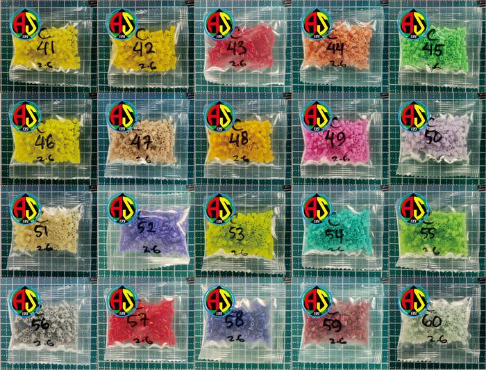 ARTKAL Beads Refill No41-60 Hama Perler Fuse Midi beads Isi 300 C43