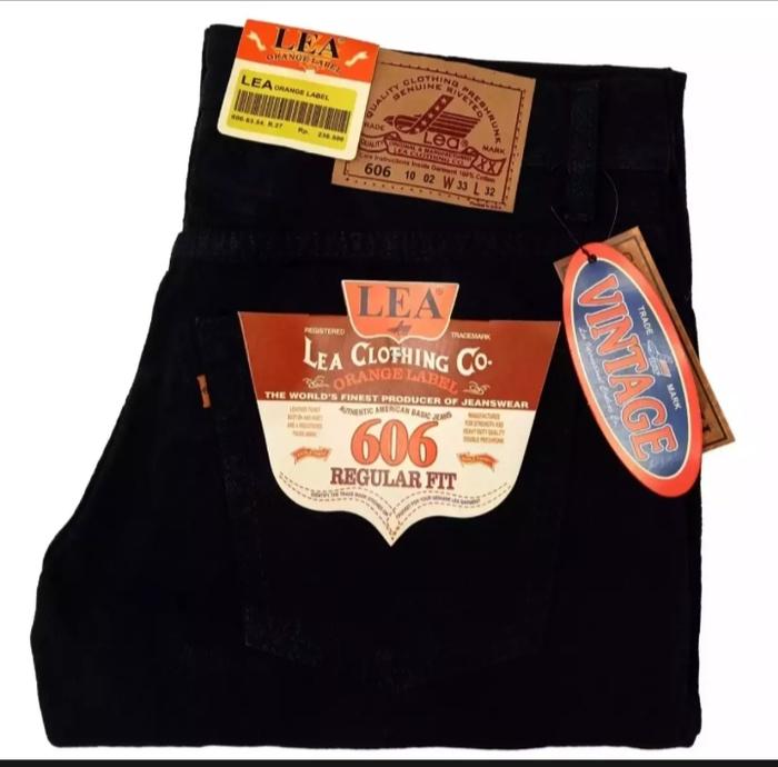 Gambar celana jeans pria lea 606 - Hitam, 32 dari Elephant stone shop undefined Tokopedia