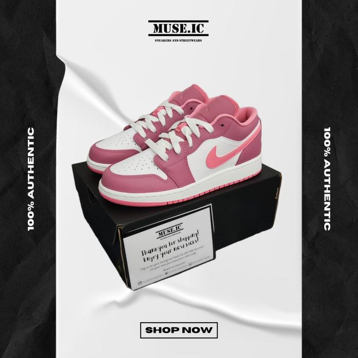 Jual Air Jordan Low GS Valentine Desert Berry Kota