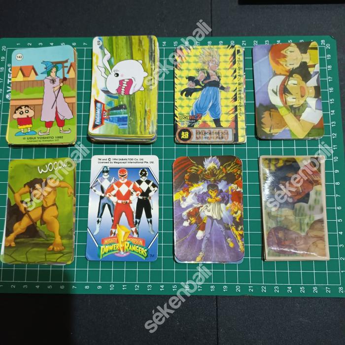 Gambar Generasi 90'an - Kartu Nama Karakter Kartun Tahun 2000'an - Tazos dari SekenBali undefined Tokopedia