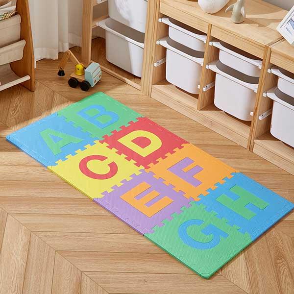 Gambar BONBOX 30x30CM Matras Puzzle Lantai Evafoam Tebal dan Elastis BMP60 - SIMPLE LETTER dari Bonbox Home Living undefined Tokopedia