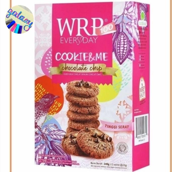 Gambar WRP everyday chocolate chip cookies & me isi 12 sachet x 20g dari Galaxy_online undefined Tokopedia