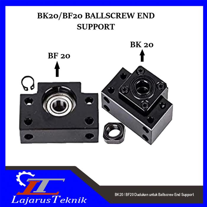 Promo BK20 / BF20 Dudukan untuk Ballscrew End Support - Kota Cimahi ...