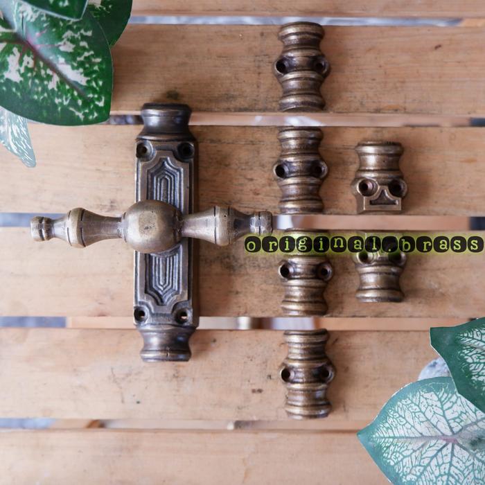 Gambar Grendel Kuningan Grendel Pintu Rumah Grendel Pintu Kayu Grendel Antik - 001, 2M dari Original Brass Store undefined Tokopedia