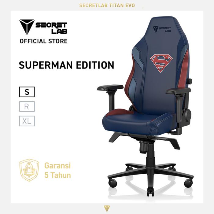 Gambar Secretlab TITAN Evo Kursi Gaming—Superman - Small dari Secretlab Indonesia undefined Tokopedia