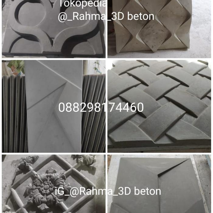 Jual Roster tempel 3d beton motip sisik - 06, UK 40 - Jakarta Selatan ...