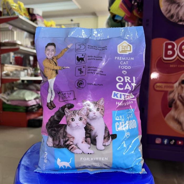 Gambar Ori Cat Kitten Hair &Skin 1kg Makanan Kucing Mirip Universal Kitten - 800 GR dari Maju Petshop undefined Tokopedia