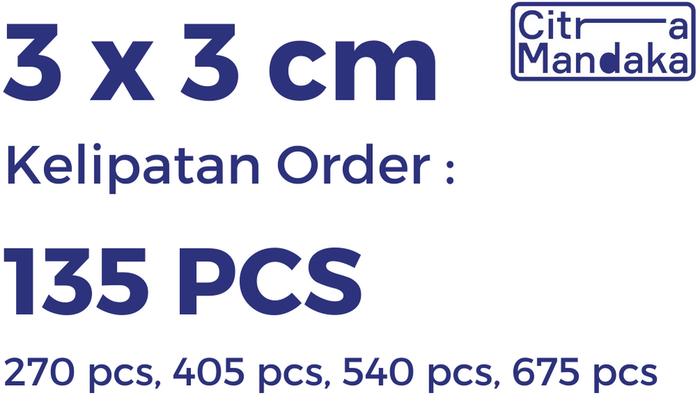 Gambar Stiker Label Wedding Ucapan Terima Kasih Souvenir Pernikahan Kraft - 3 x 3 cm dari Citra Mandaka Printing undefined Tokopedia