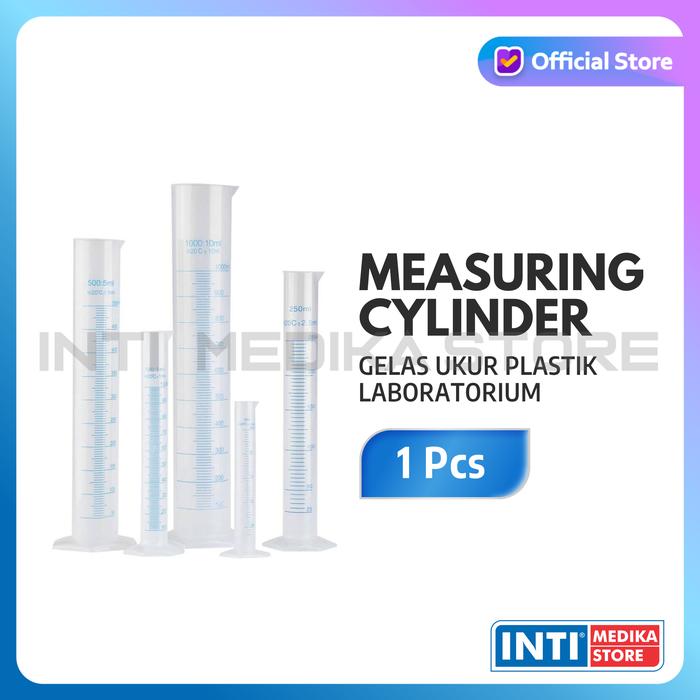 Jual RRC - Gelas Ukur Plastik Lab | Measuring Cylinder Laboratorium ...