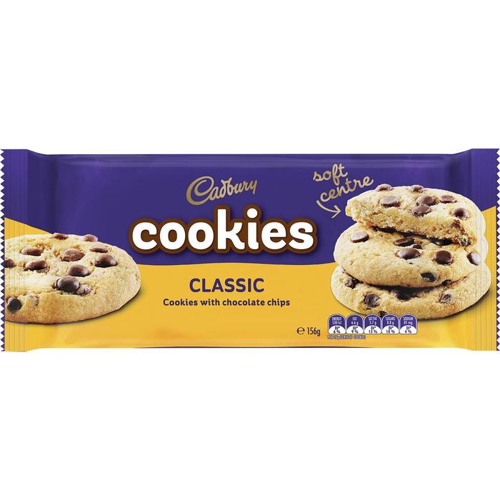 Gambar Cadbury Classic Choc Chip Cookies/Centre Cookies/Double Choc 156gr - CLASSIC dari Goodiesforus undefined Tokopedia