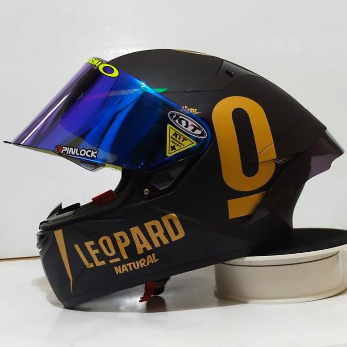 Gambar HELM KYT TT COURSE SOLID BLACK DOFF PAKET GANTENG - DOF LEO V.BLUE, M dari jodoh Helmet undefined Tokopedia