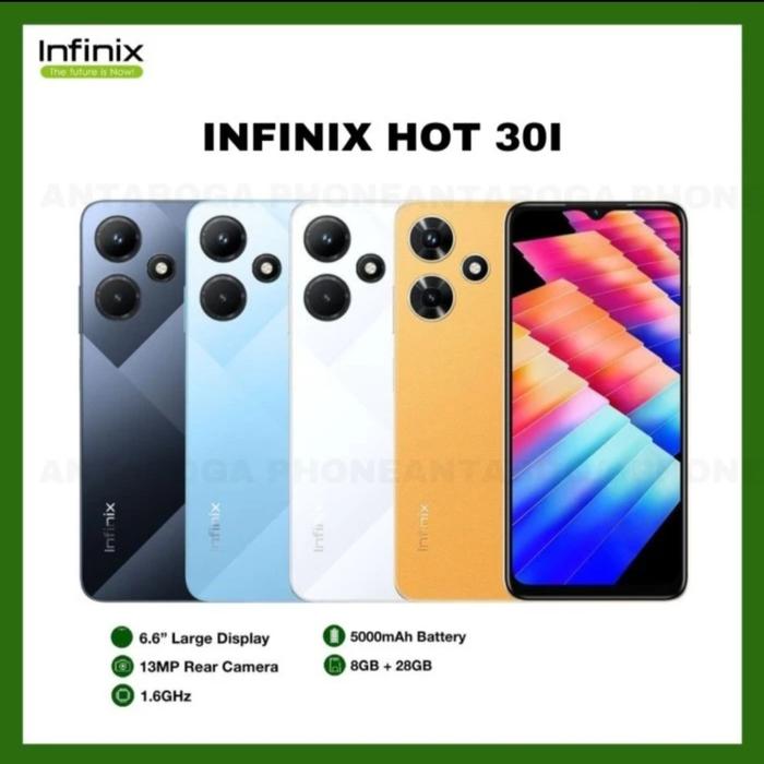 Gambar Infinix Hot 30i Ram 8/128Gb Garansi resmi - Random dari Jakartamaju undefined Tokopedia