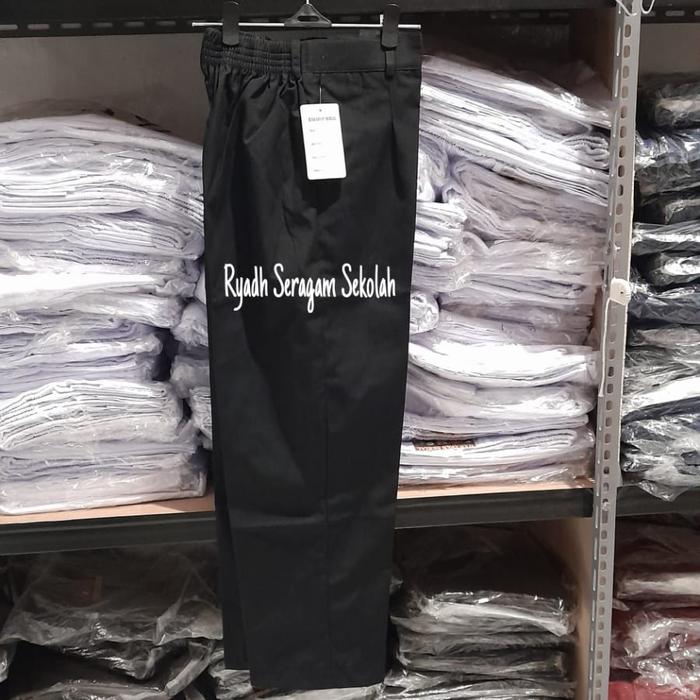 Gambar Celana Sekolah SD/SMP/SMA Panjang Karet Seragam Sekolah - Hitam, 24 25 dari Ryadh Seragam Sekolah undefined Tokopedia