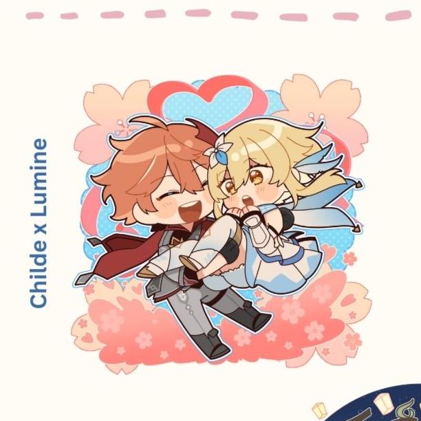 Gambar Genshin Impact Fanmerch Keychain Lumine Ships - Chilumi dari AICHIIshop undefined Tokopedia