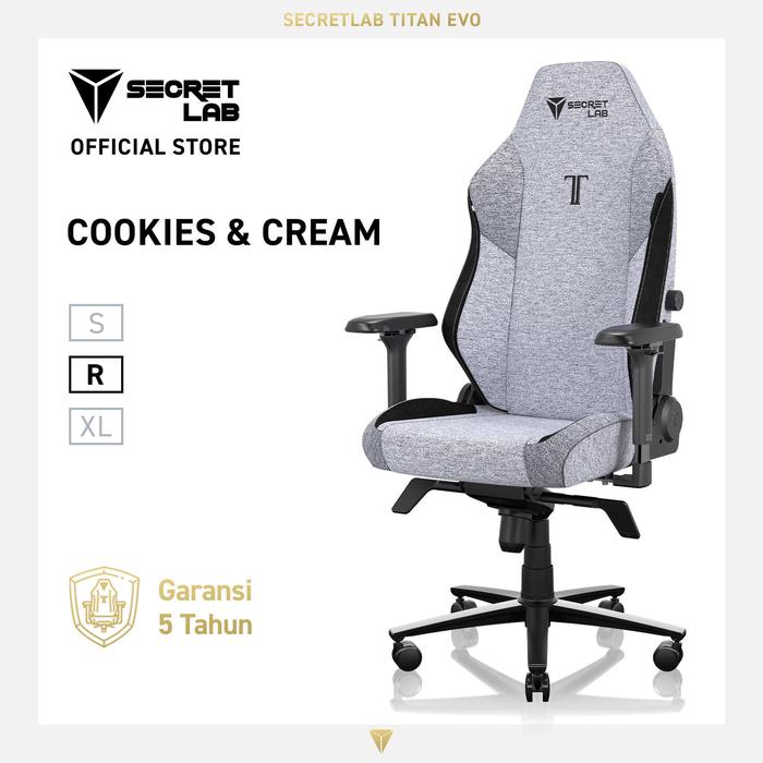 Cookies And Cream Secret Labs Chair Cover Secretlab TITAN Evo