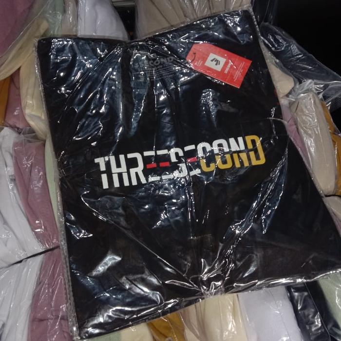 Gambar kaos distro Bandung TREE SECOND premium - hitam 10, L dari Alfiaolshop3 undefined Tokopedia