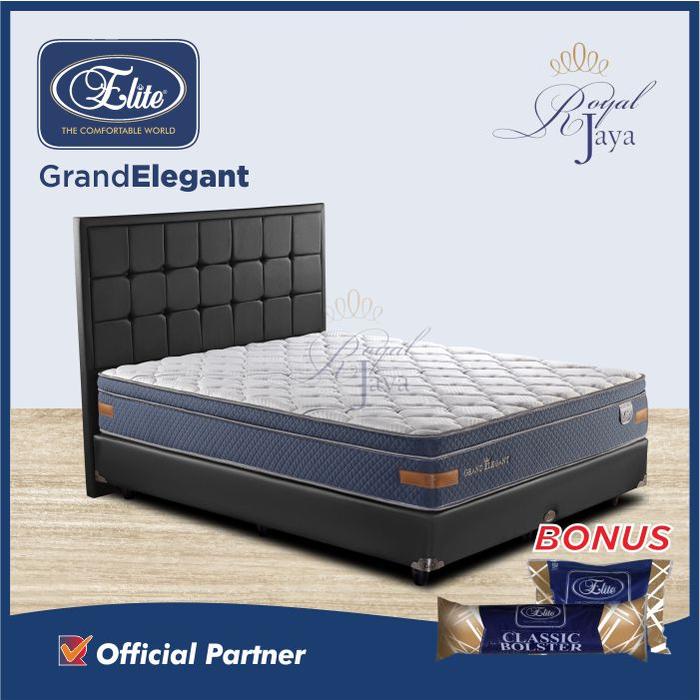 Gambar Kasur Springbed Elite Grand Elegant (Full Set & Kasur) - Full Set, 90 x 200 dari Elite_Royal Jaya Bandung undefined Tokopedia