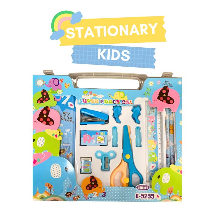Gambar RUMAUMA Set Stationery Super Practical Blue - Perlengkapan Alat Tulis dari Rumauma undefined Tokopedia