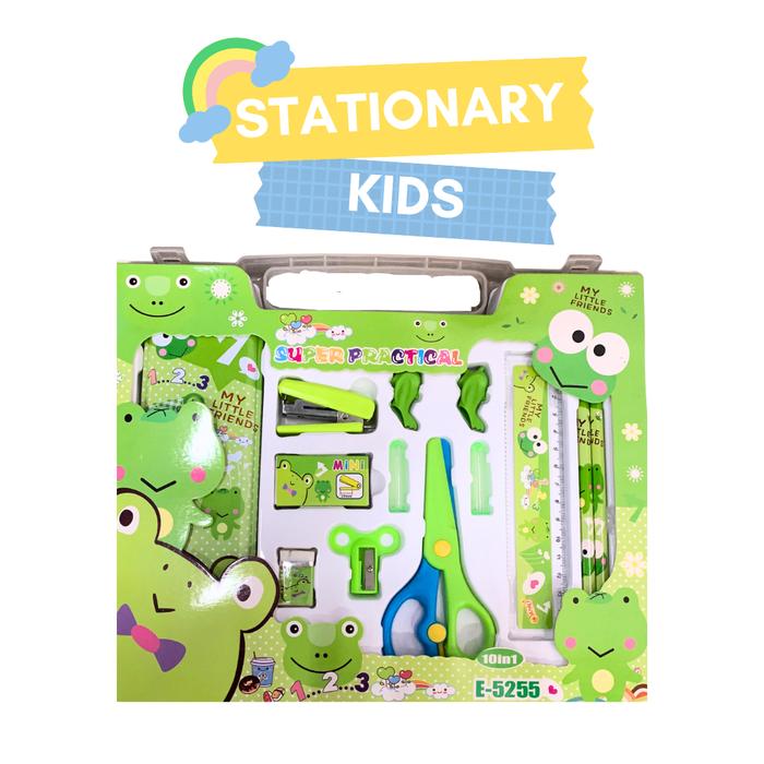 Gambar RUMAUMA Set Stationery Super Practical Green - Perlengkapan Alat Tulis dari Rumauma undefined Tokopedia