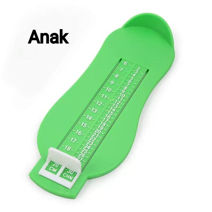 Gambar Foot Length Measure Tool Alat Ukur Panjang Kaki Anak & Dewasa - Anak dari Carimama undefined Tokopedia