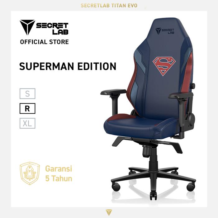 Gambar Secretlab TITAN Evo Kursi Gaming—Superman - Regular dari Secretlab Indonesia undefined Tokopedia