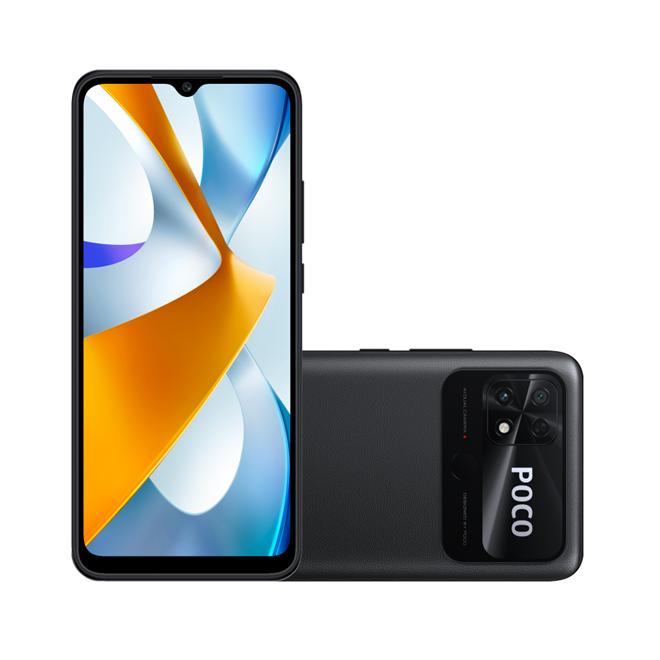 Gambar xiaomi poco c40 3/32 gb garansi resmi indonesia - Hitam, 4+64Gb dari latopialink undefined Tokopedia